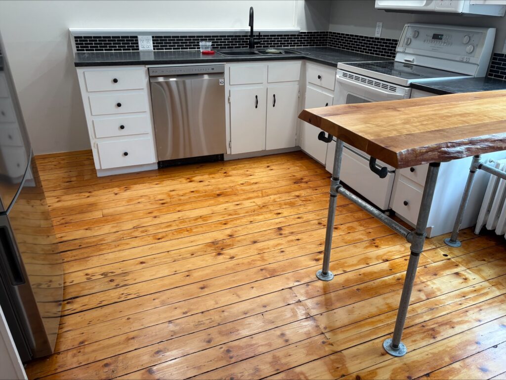 Refinished Wood Floors